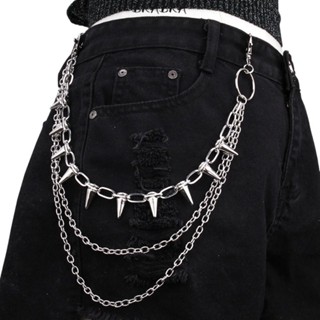 Hip Hop Chain Necklace - Unisex Hip Hop Punk Rock Metal