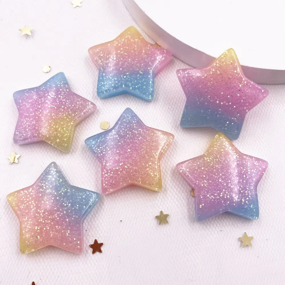 Paradise Jewelry & Watches Llc Photos - 10PCS Glitter Kawaii Resin Colorful 25mm