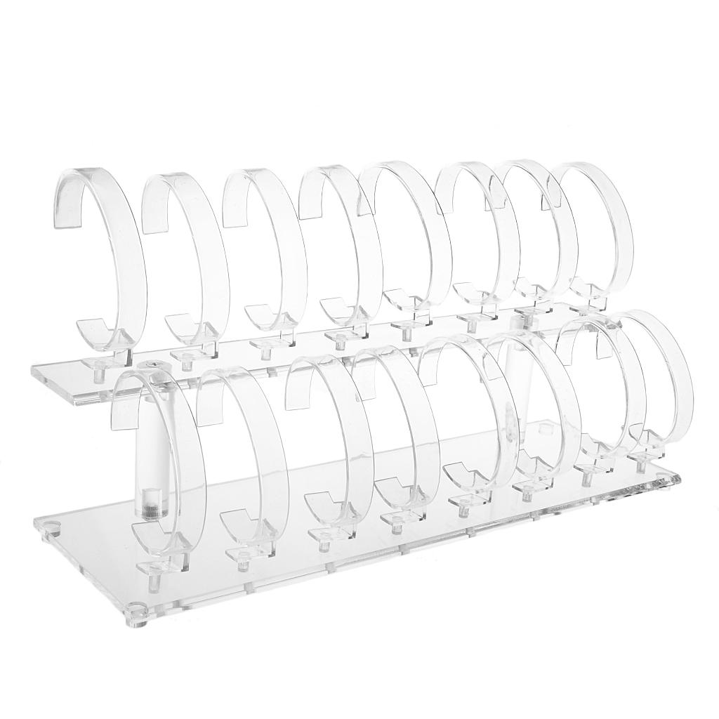 Jewelry Bracelet Watches - Acrylic Jewelry Holder Display Stand Two