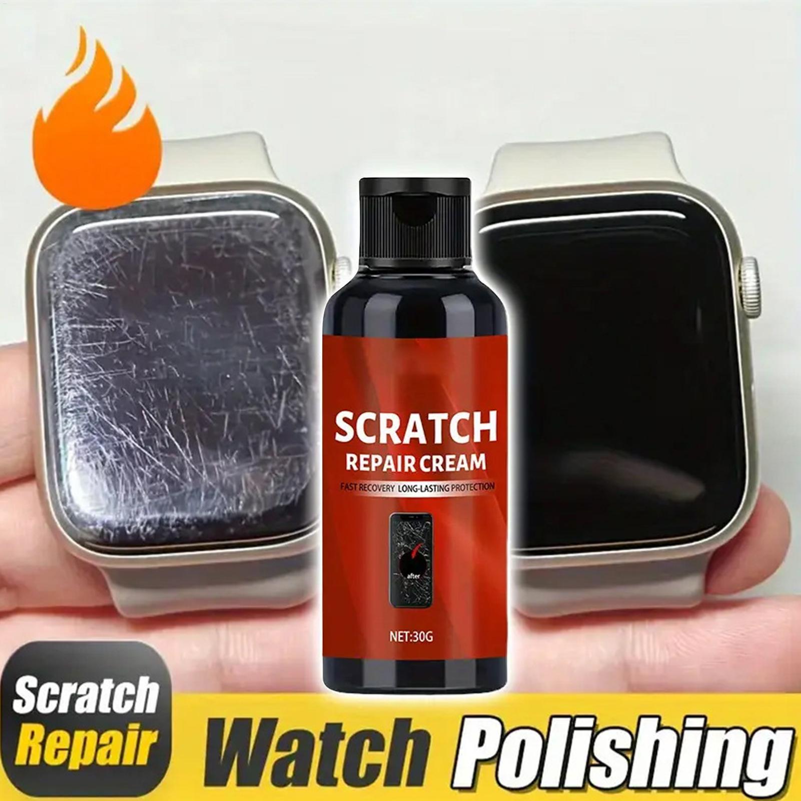 Watch Repair Tool Kit - Glass Scratch Remover & Polishing Cream