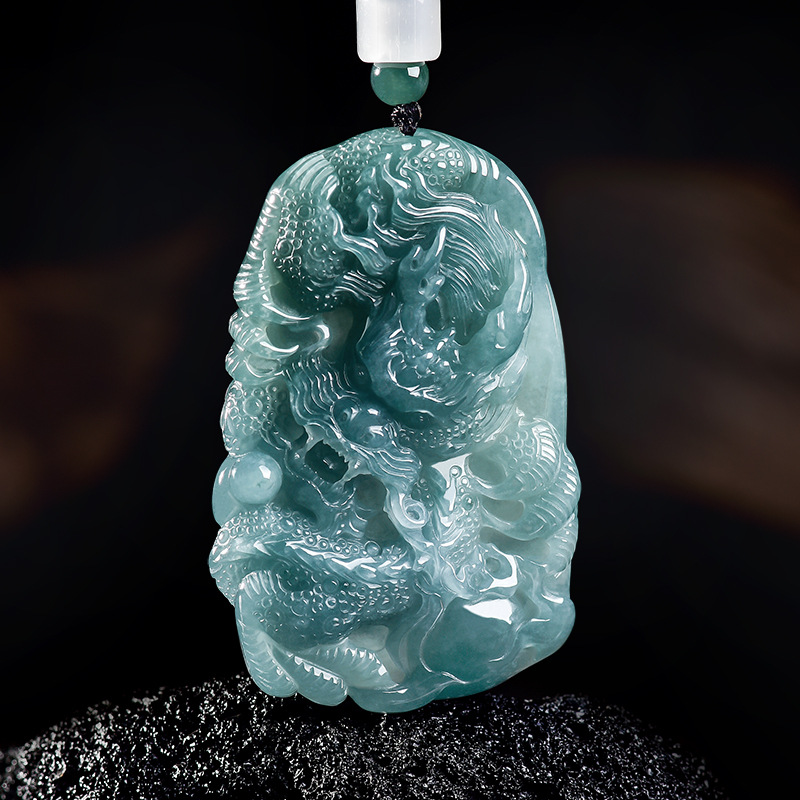 Natural Burmese Jadeite Dragon - Luxury Gifts Jewelry & Watches Namfleg Mostar recension och pris