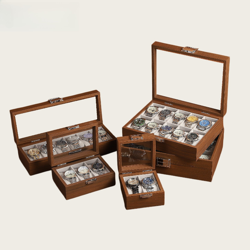 Wood Grain Watch Box 2/3/6/10  - Watch Display Box recension och pris