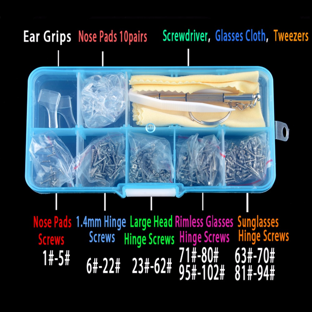 500 Eyeglasses Repair Kit Tool - Watch Repair Tool Kit recension och pris
