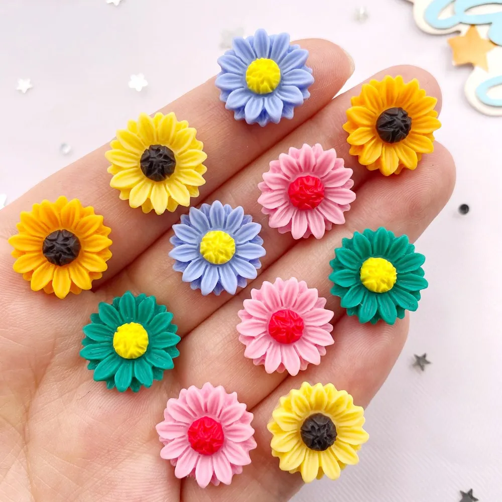 30Pcs Resin Colorful 15mm Sunf - Paradise Jewelry & Watches Llc Photos recension och pris