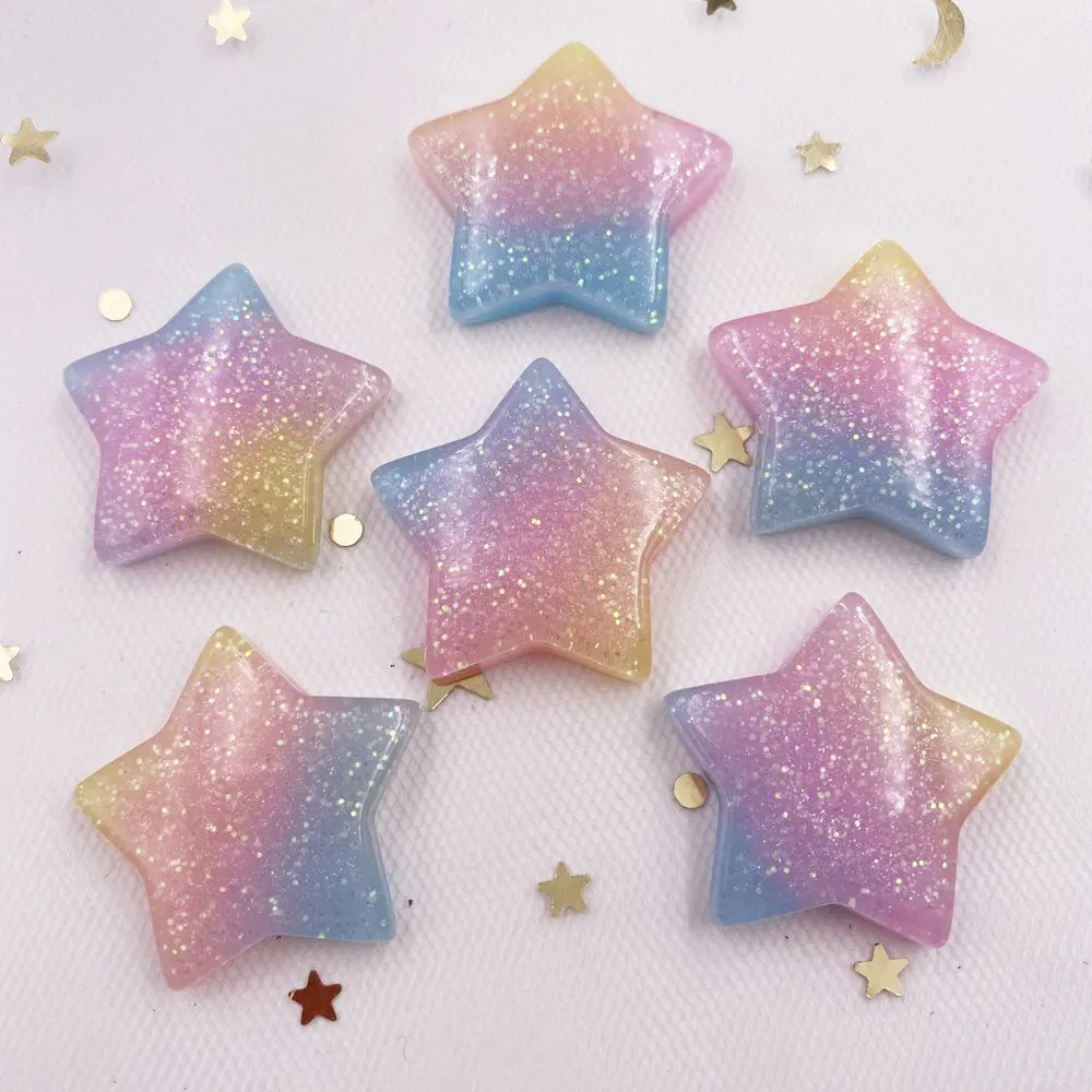 10PCS Glitter Kawaii Resin Col - Paradise Jewelry & Watches Llc Photos recension och pris