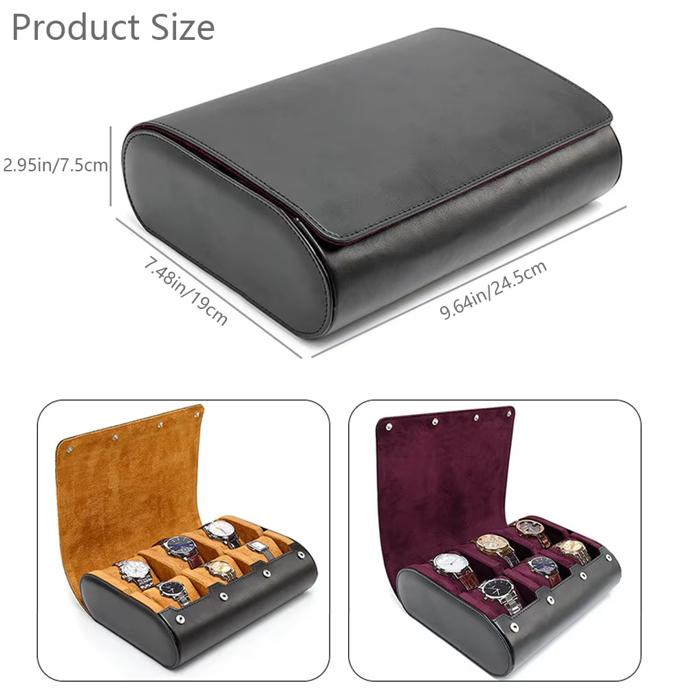 Watch Travel Case for Men Wome - Watch Display Box recension och pris