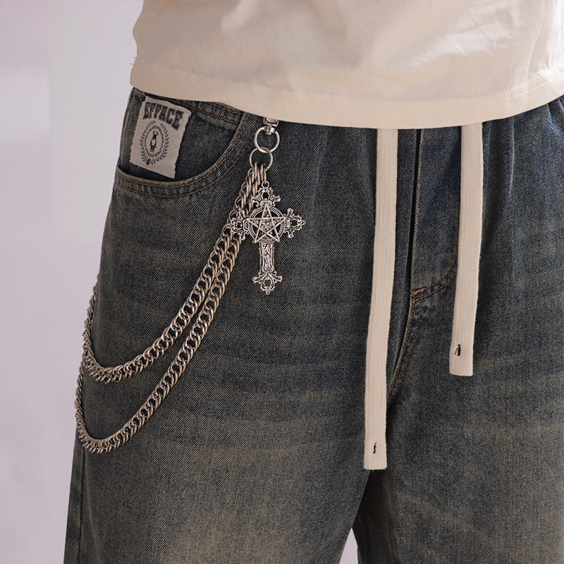 Fashion Punk Metal Pants Chain - Hip Hop Chain Necklace recension och pris