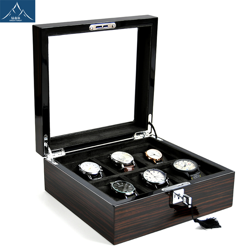 Hxl wooden piano lacquer multi - Watch Display Box recension och pris