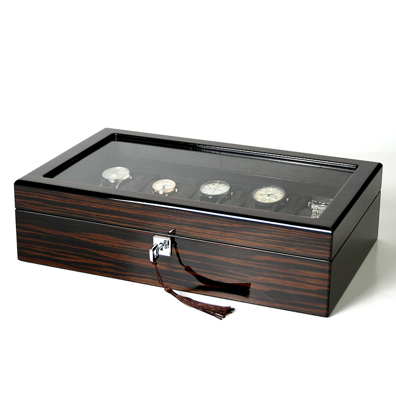 Hxl wooden piano lacquer multi - Watch Display Box recension och pris