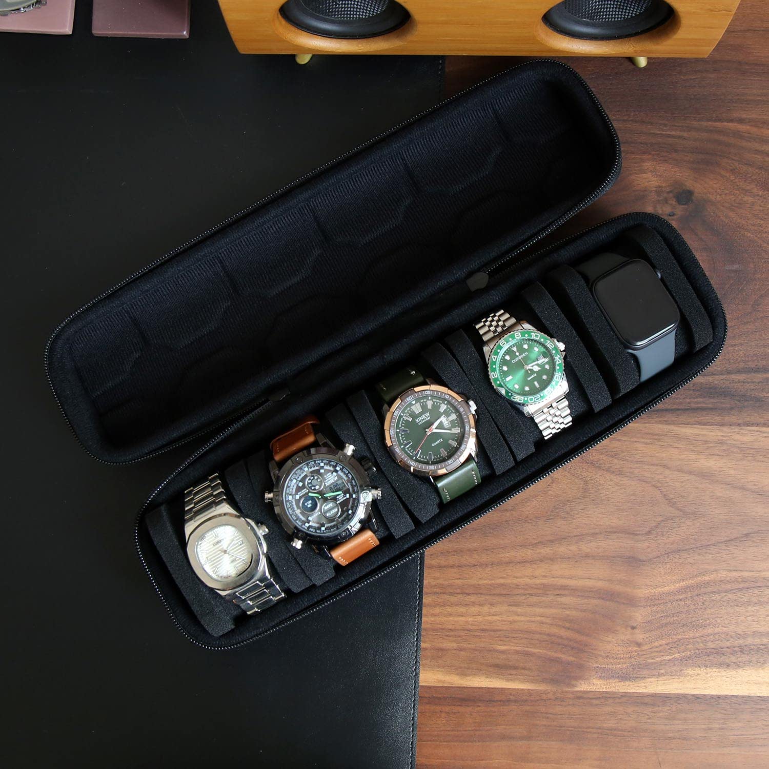 Watch Box Organizer For Men or - Watch Display Box recension och pris