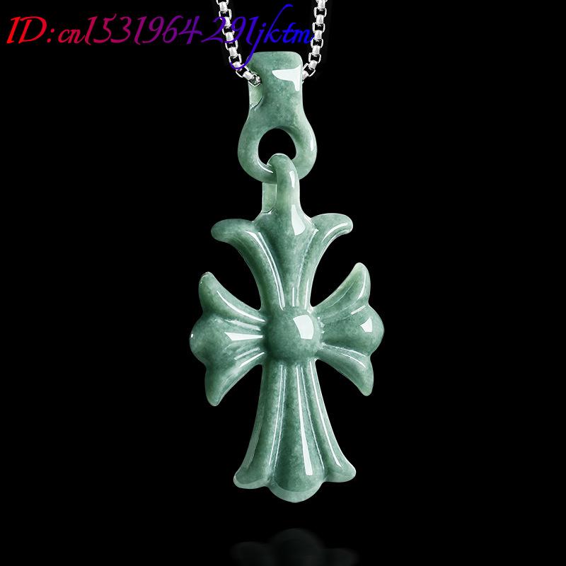 Natural Burmese Jadeite Cross  - Luxury Gifts Jewelry & Watches Namfleg Mostar recension och pris