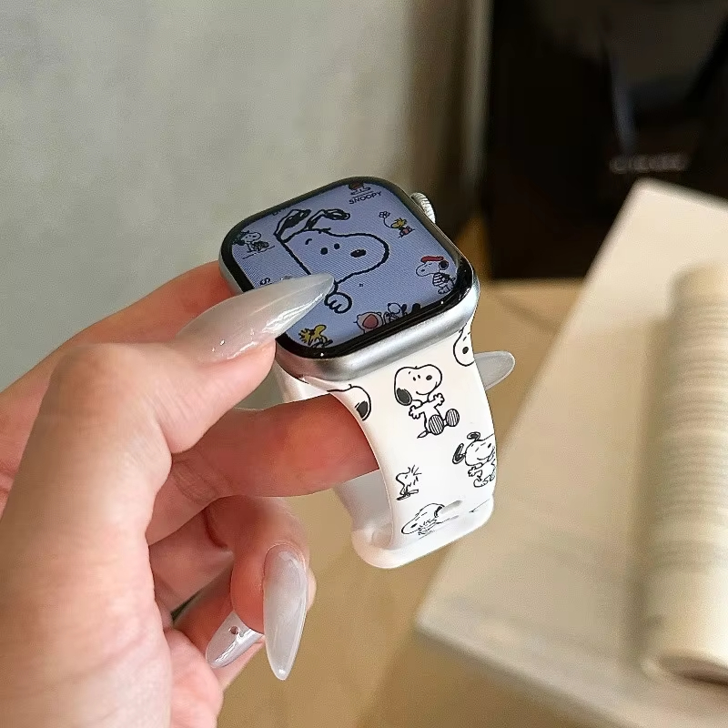 Cartoon Snoopy Watchband Apple - Jewelry Bracelet Watches recension och pris