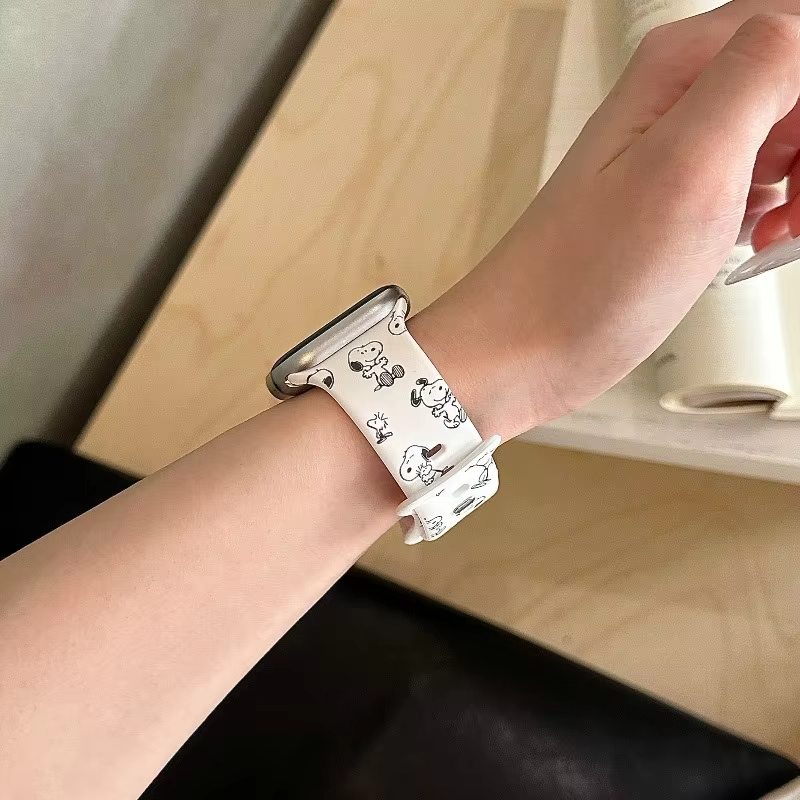 Cartoon Snoopy Watchband Apple - Jewelry Bracelet Watches recension och pris