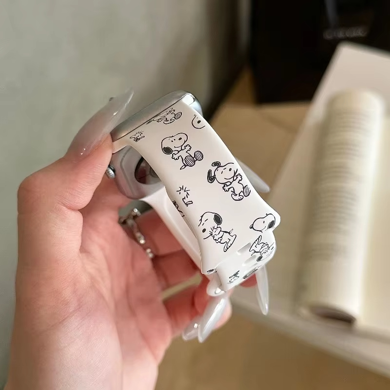 Cartoon Snoopy Watchband Apple - Jewelry Bracelet Watches recension och pris