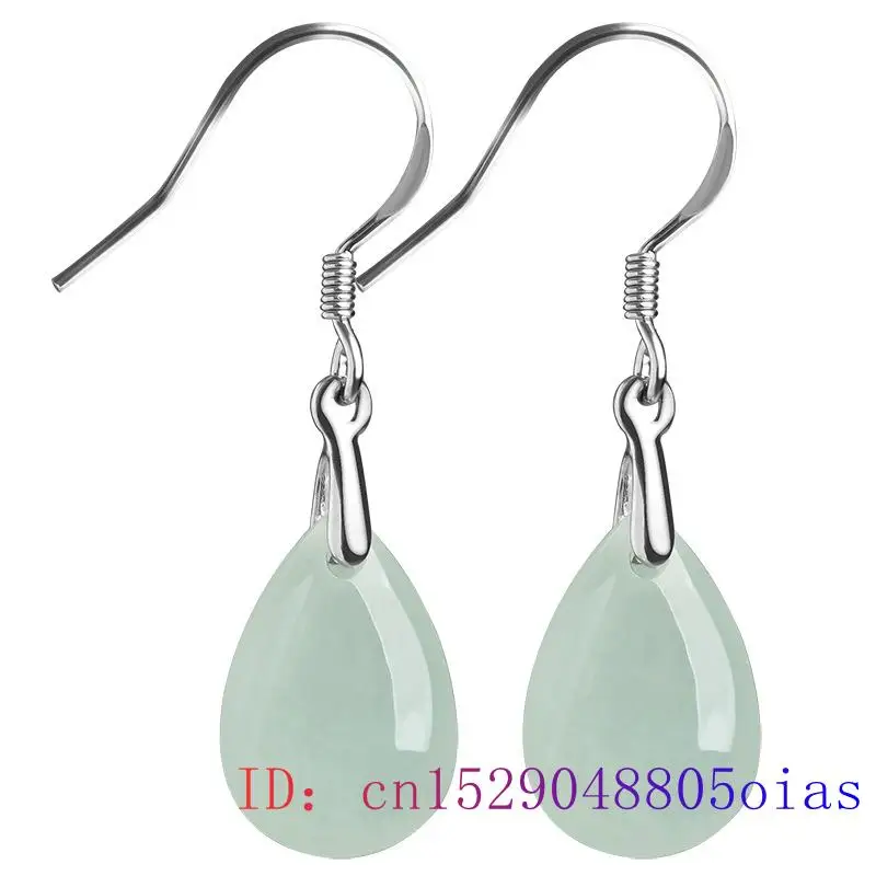 Burmese Jade Water Drop Earrin - Luxury Gifts Jewelry & Watches Namfleg Mostar recension och pris