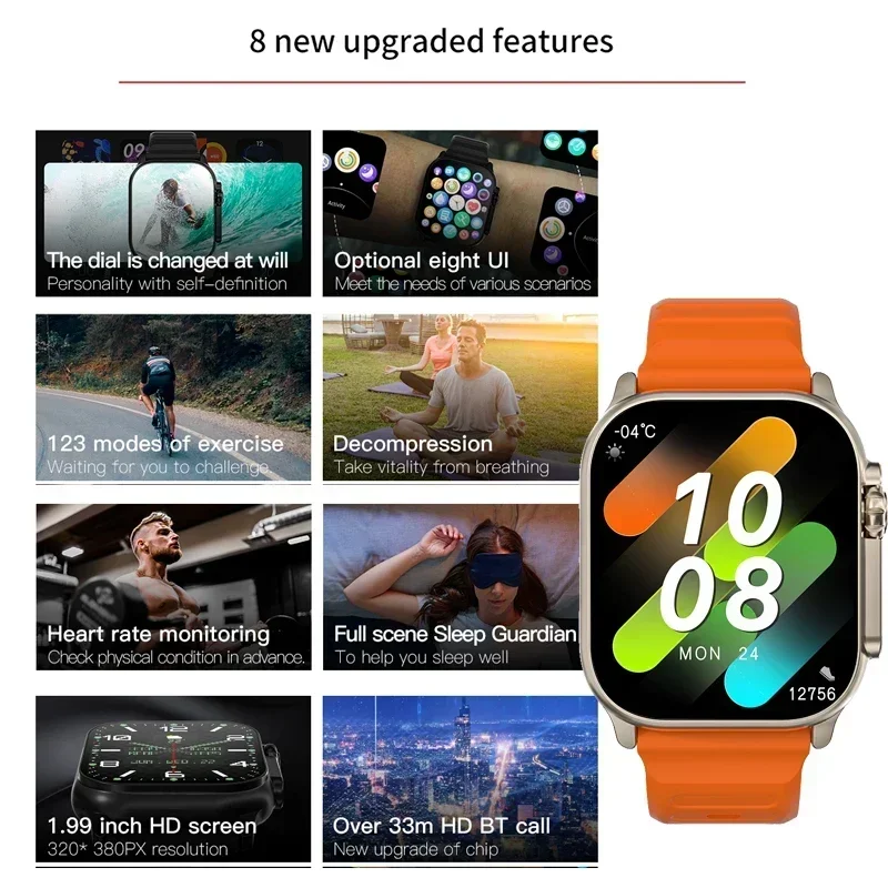 New Series 9 Watch PK HK8 PRO  - Italian Jewelry Watches recension och pris