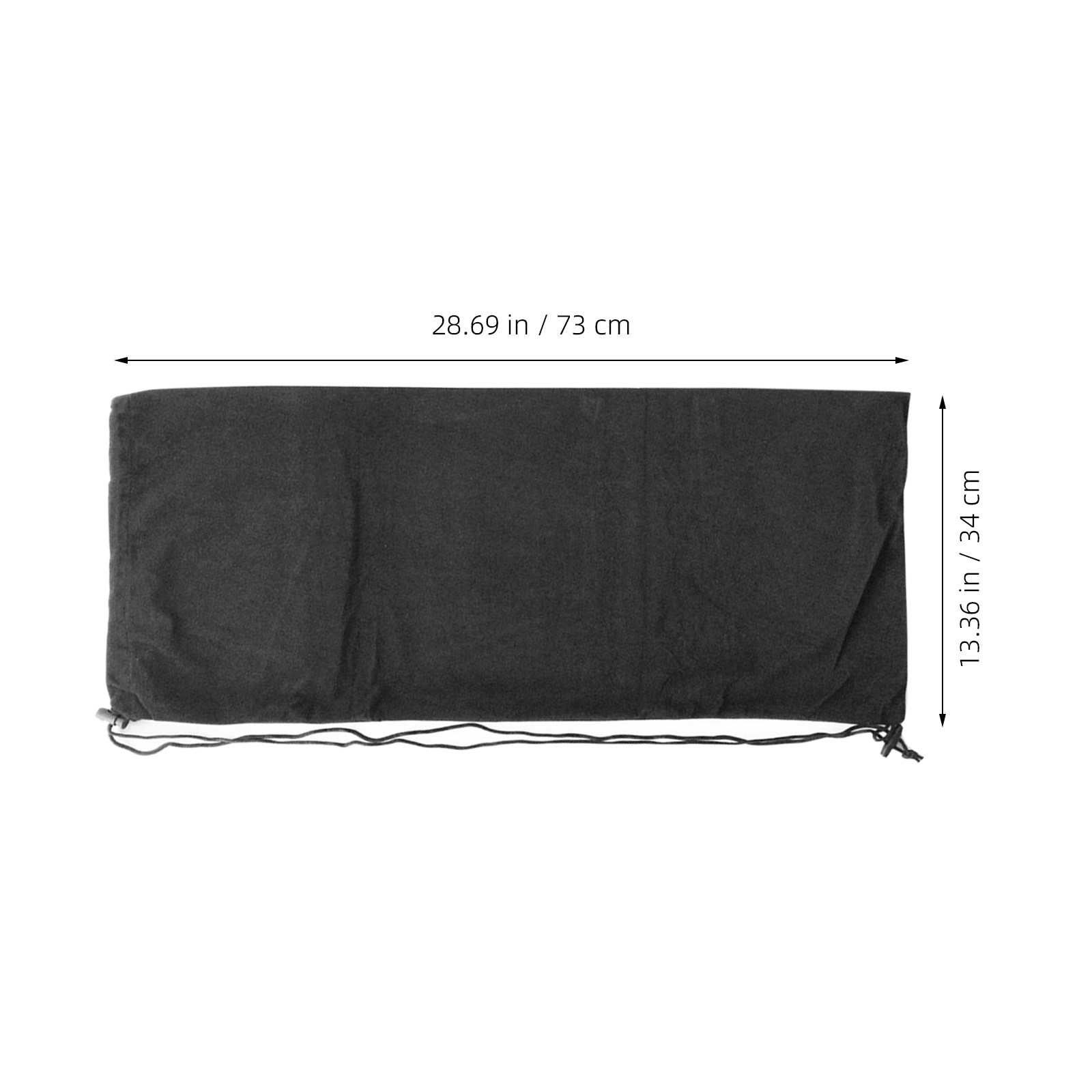 Black Drawstring Bag Tennis Ra - Jewelry Bracelet Watches recension och pris