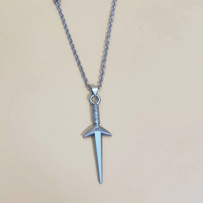 Naruto Necklace Minato Kunai P - Hip Hop Chain Necklace recension och pris